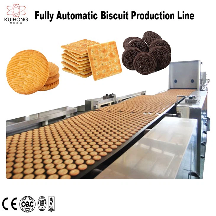 Full Automatic Small Bear Centre Filling Biscuit Machine for Core Biscuit factory