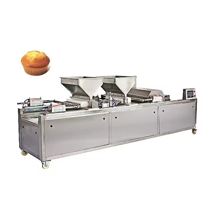 Double Row Cake Depositing Machine